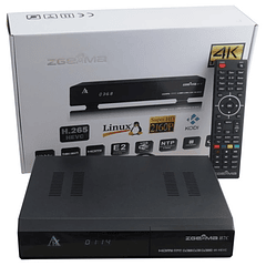 Receptor Combo (DVB-S2/S2X + 2x DVB-T2/C) UltraHD H7C 4K LINUX - ZGEMMA
