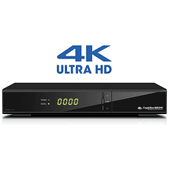 Receptor Satélite DVB-S2X UltraHD 4K H265 HEVC - CRYPTOBOX 800UHD
