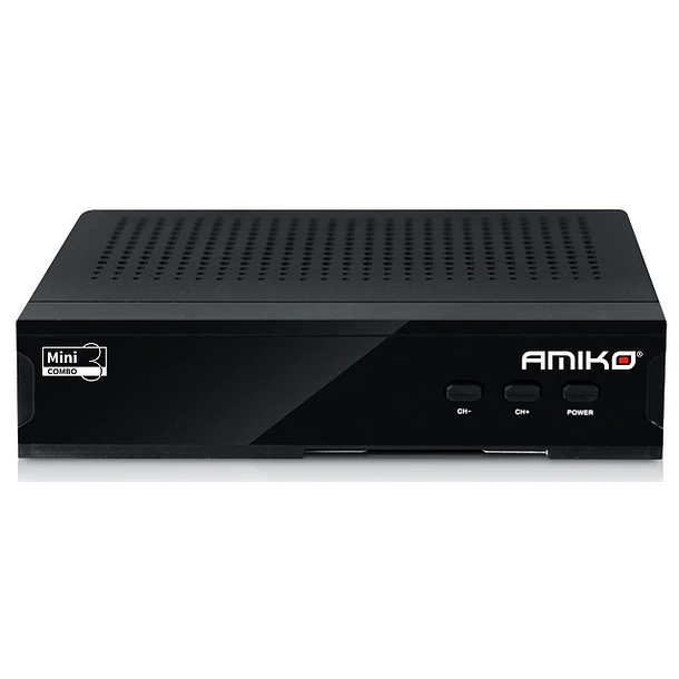 Receptor COMBO DVB-S2/T2/C H.265 HEVC Full HD - AMIKO MINI COMBO 3 4