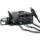 Estação Soldadura Ar Quente + Ferro Soldar c/ LCD + Acessórios 1