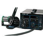 Estação Soldadura Ar Quente + Ferro Soldar c/ LCD + Acessórios 3