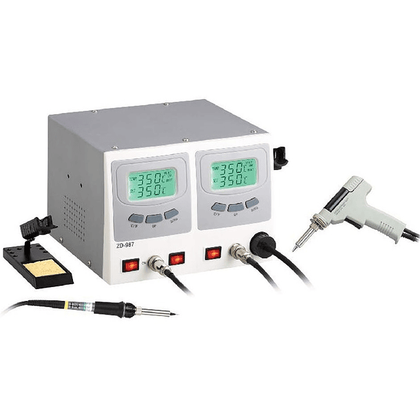 Estação Soldadura Digital c/ Pistola Dessoldar 