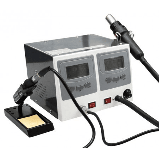 Estação Soldadura Digital c/ Ar Quente 