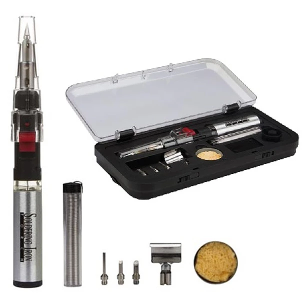 Pack Ferro Soldar a Gás + Acessórios - VELLEMAN 1
