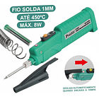 Ferro de Soldar a Pilhas 8W 450ºC - Proskit 1