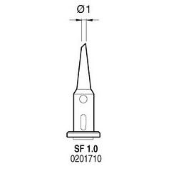 Ponteira 1mm p/ Ferro de Soldar a Gás JBC SG1070