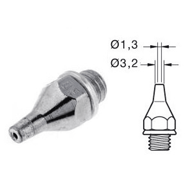 Bico 1,3mm p/ Dessoldador DST da JBC 
