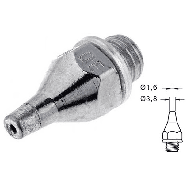 Bico 1,6mm p/ Dessoldador DST da JBC 