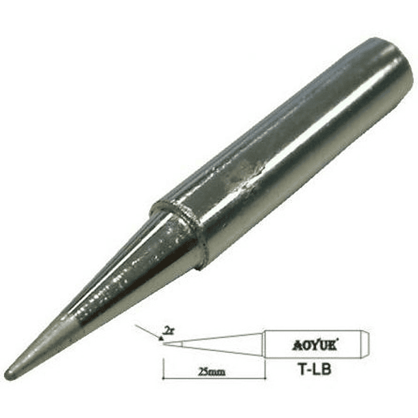 Ponteira p/ Estações de Soldar Daxis/AOYUE TO0601/603/604/606 
