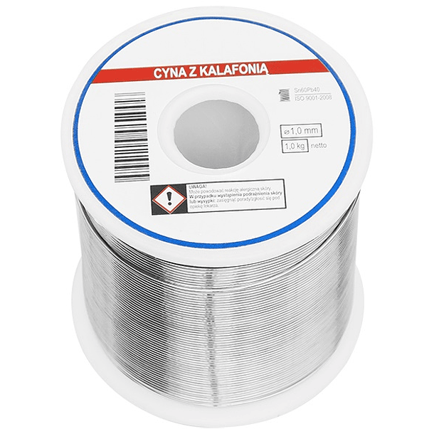 Rolo de Solda 60/40 1mm (1Kg) 