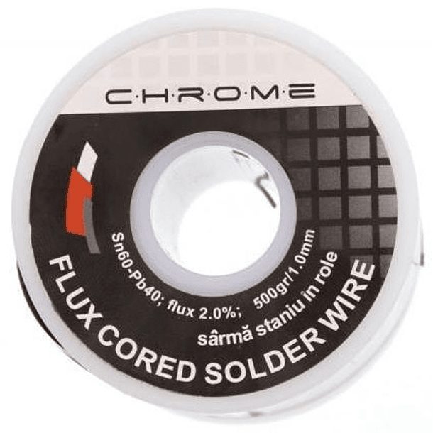 Rolo de Solda 60/40 1mm (500g) 1