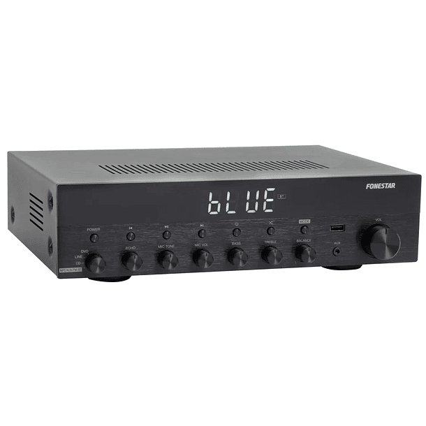 Amplificador Stereo Hi-Fi 120W (BT/USB/Rádio FM) - FONESTAR 1
