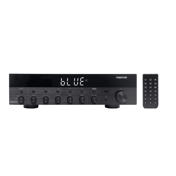 Amplificador Stereo Hi-Fi 120W (BT/USB/Rádio FM) - FONESTAR 2