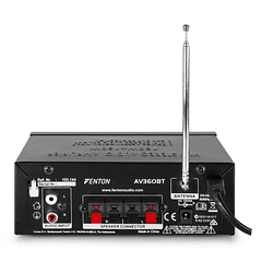 Amplificador 2x 40W Bluetooth/SD/USB/MP3 c/ Comando (AV360BT) - FENTON