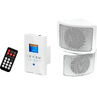 Amplificador Instalação 15W RMS Bluetooth/USB/SD/AUX/FM c/ 2 Colunas - BLOW 1