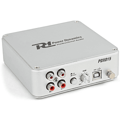 Pré-Amplificador USB Phono c/ Software (PDX015) - Power Dynamics