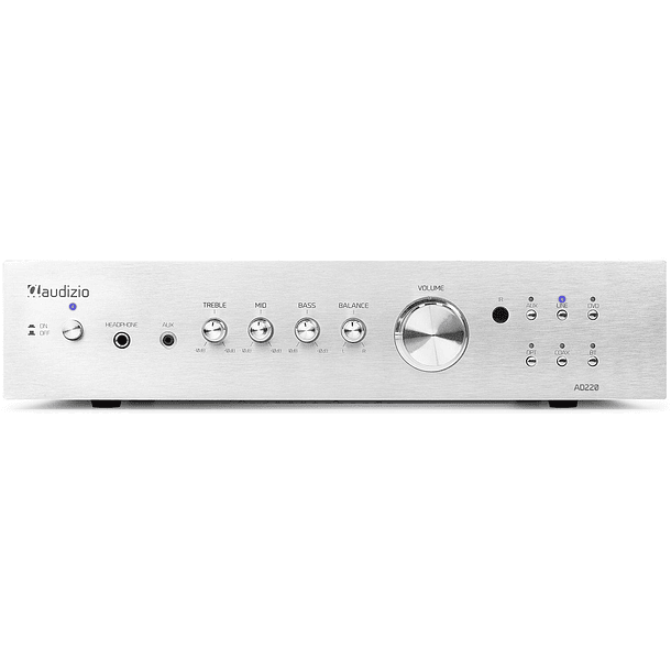 Amplificador Hi-Fi 400W c/ Leitor MP3 e CD Players AD220A (Aluminio) - AUDIZIO 2