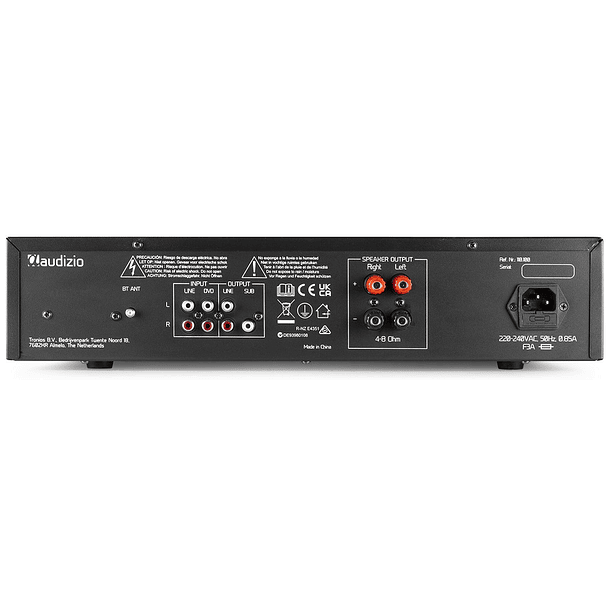 Amplificador Hi-Fi 400W 2 Canais Preto (AD200B) - AUDIZIO 4
