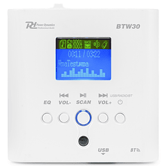 Sistema de Som Amplificado Bluetooth/USB/FM c/ 2 Colunas Tecto 5