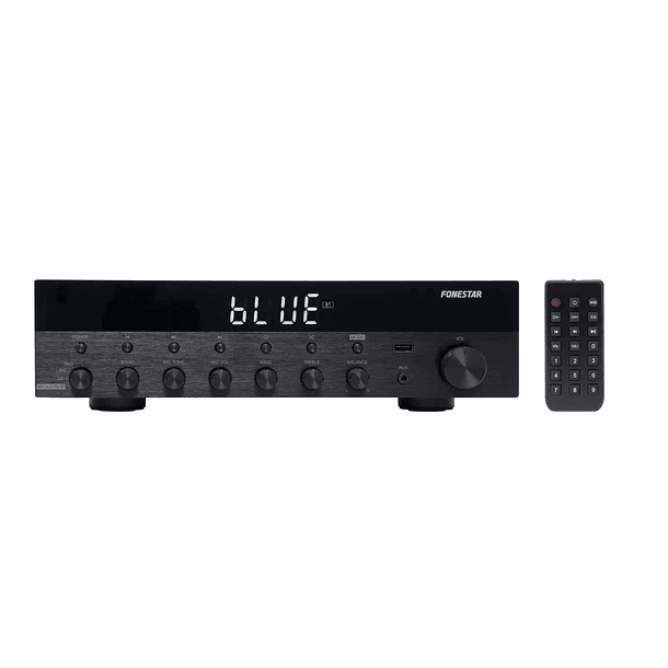 Amplificador Stereo Hi-Fi 60W (BT/USB/Rádio FM) - FONESTAR 2