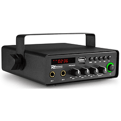 Amplificador 30W 12V/220V Bluetooth/MicroSD/USB (PDC30) - Power Dynamics