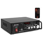 Amplificador de Karaoke Portátil Bluetooth MP3/USB 2x 50W (AV344) - FENTON 1