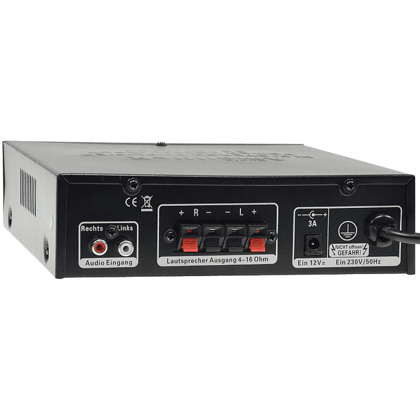 Amplificador Stereo Hi-FI 2x 10W (12/220V) 2