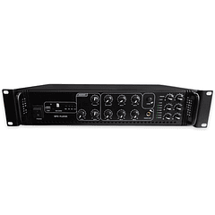 Amplificador Profissional 6 Zonas USB/MP3 180W RMS c/ Linha 100V