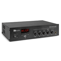 Amplificador 25W RMS (100V) c/ MP3/FM/USB/BLUETOOTH (PDM25) - Power Dynamics
