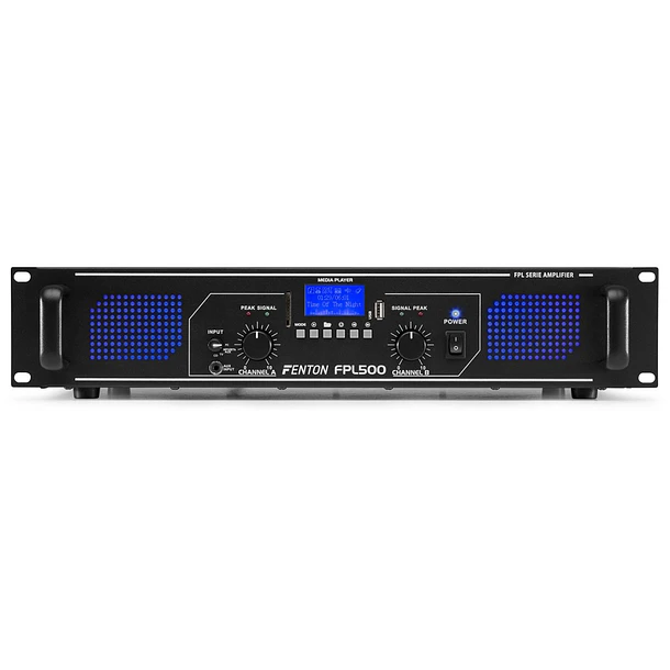 Amplificador PA Digital 2x 250W 19