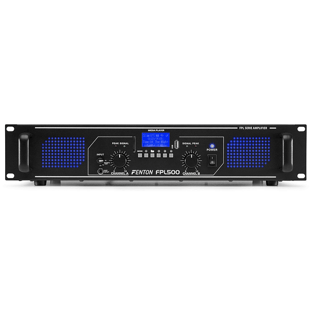 Amplificador PA Digital 2x 250W 19