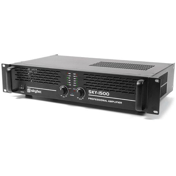 Amplificador PA Profissional 2x 1000W RMS (PDA-B1500) - Power Dynamics 3