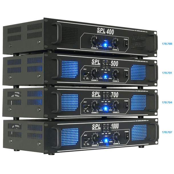 Amplificador PA 2x 300W 19
