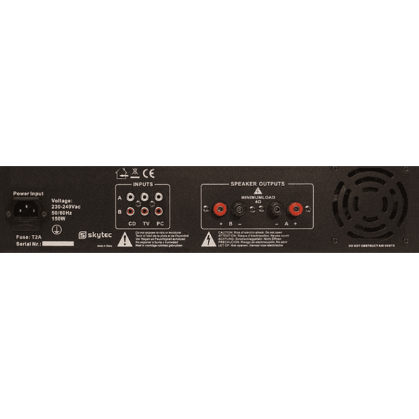 Amplificador PA 2x 1000W 19