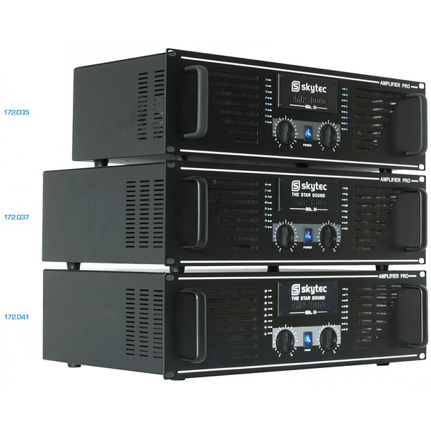 Amplificador PA 2x 500W (SKY-1000B) - Skytec 2