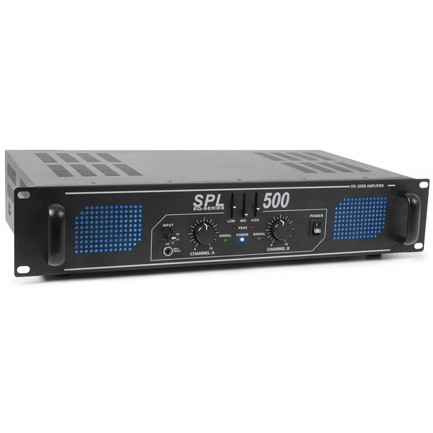 Amplificador PA 2x 250W 19