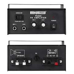 Amplificador PA 20W Mono 12V - HQ POWER