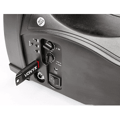 Amplificador PA Portátil ST014 30W c/ Bluetooth + Microfone UHF - VONYX