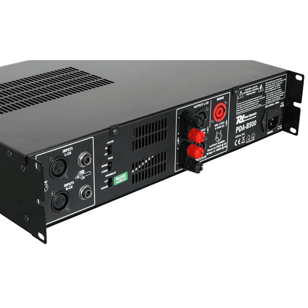Amplificador PA Digital 2x 500W 19
