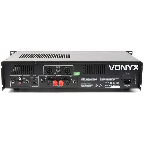 Amplificador PA Profissional 2x 1500W (VXA-3000) - VONYX 2