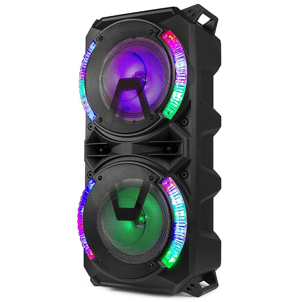 Coluna Amplificada Karaoke 2x 8