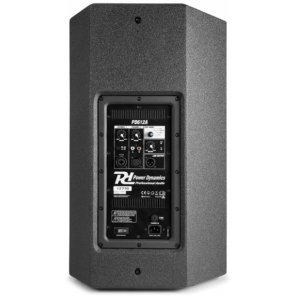 Coluna Profissional Bi-Amplificada 12