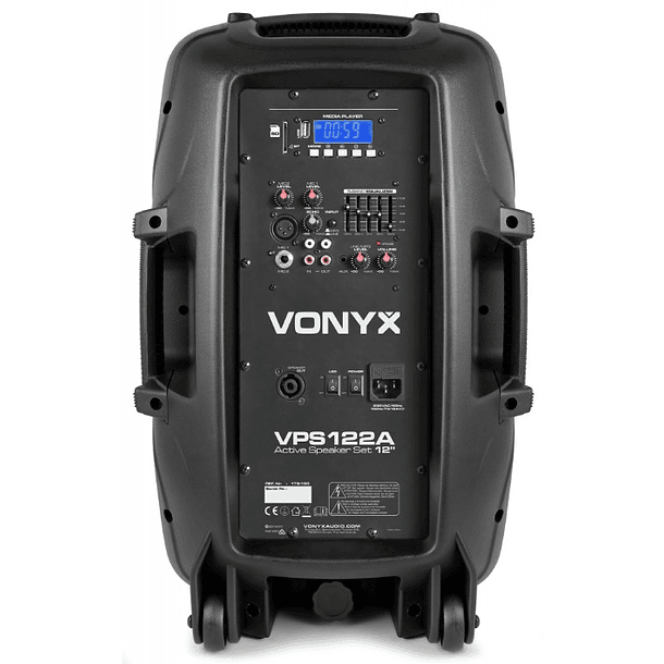 Pack 2x Colunas Amplificadas (com Suportes) 12