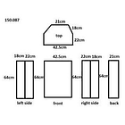 Bolsa de Protecção/Transporte p/ Colunas 15