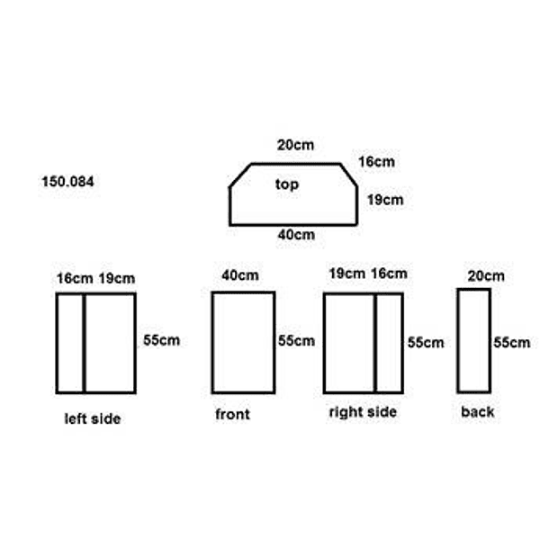 Bolsa de Protecção/Transporte p/ Colunas 12