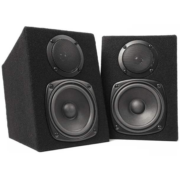 Pack 2 Colunas Monitor DJ 2 Vias 2x 100W - FENTON 1