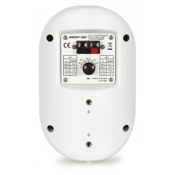 Colunas Ambiente 100V 40W (Branco) - FONESTAR 2