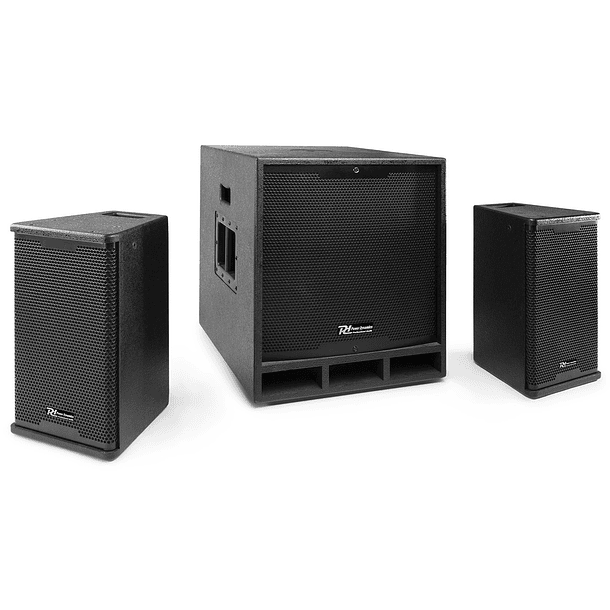 Sistema Som Activo 1200W (Subwoofer 12