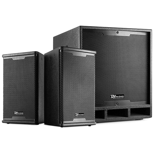 Sistema Som Activo 1200W (Subwoofer 12