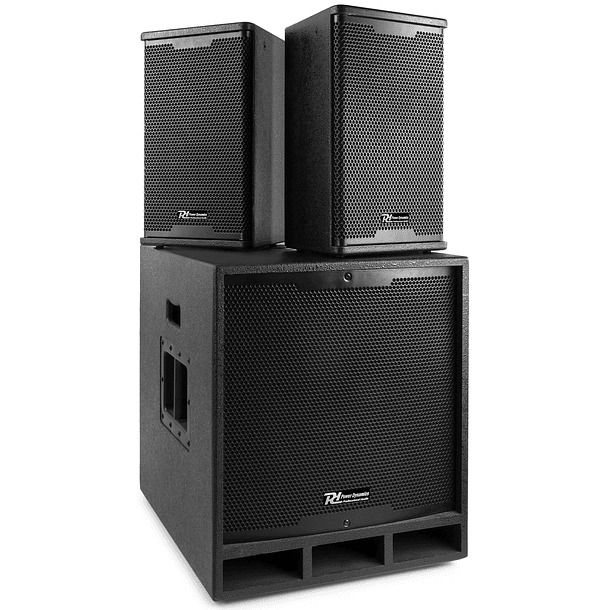 Sistema Som Activo 1200W (Subwoofer 12